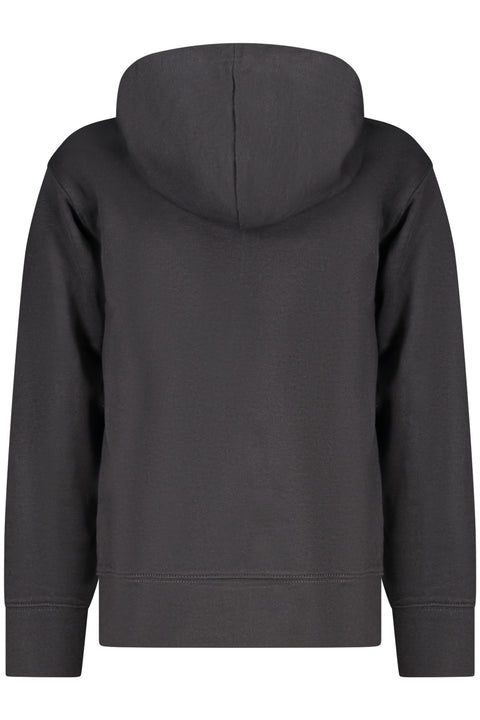 Jordan Felpa Con Zip Bambino Nero