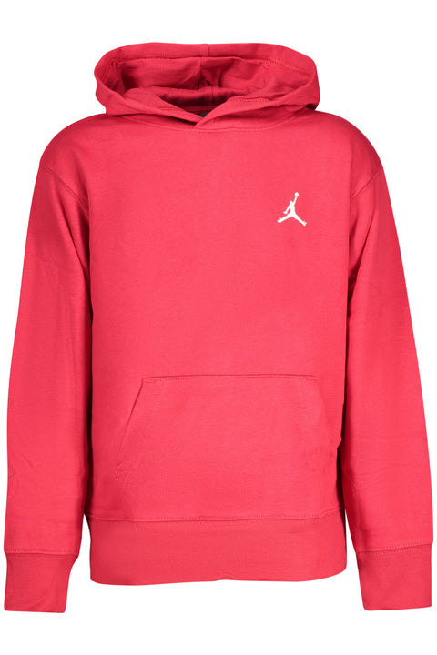 Jordan Felpa Con Zip Bambino Rosso