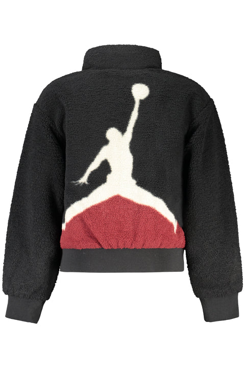 Jordan Felpa Con Zip Donna Nero