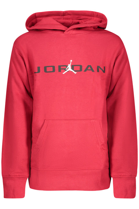 Jordan Felpa Senza Zip Bambino Rosso