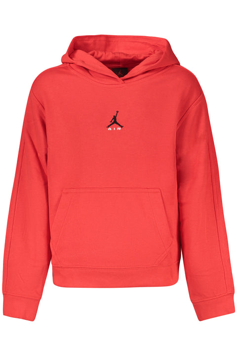 Jordan Felpa Senza Zip Bambino Rosso