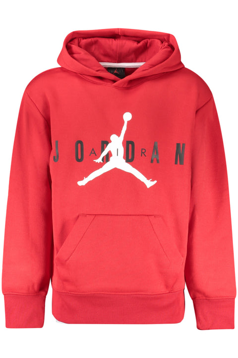 Jordan Felpa Senza Zip Uomo Rosso