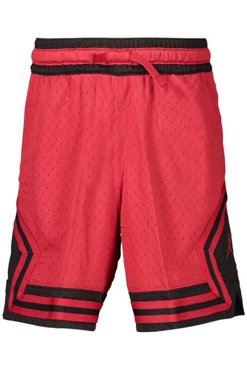 Jordan Pantalone Short Bambino Rosso