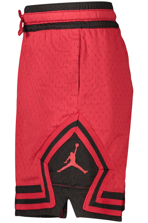 Jordan Pantalone Short Bambino Rosso