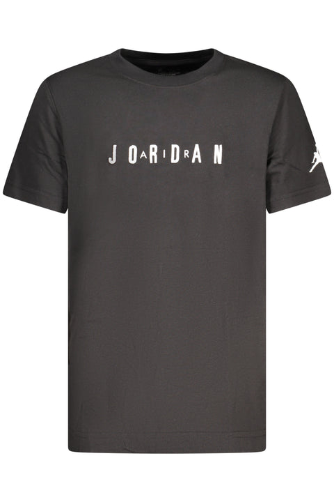 Jordan T-Shirt Maniche Corte Bambino Nero