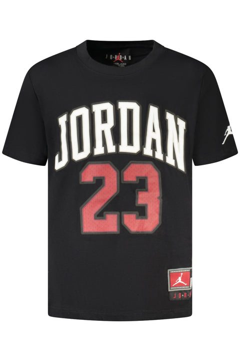 Jordan T-Shirt Maniche Corte Bambino Nero