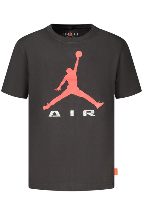 Jordan T-Shirt Maniche Corte Bambino Nero