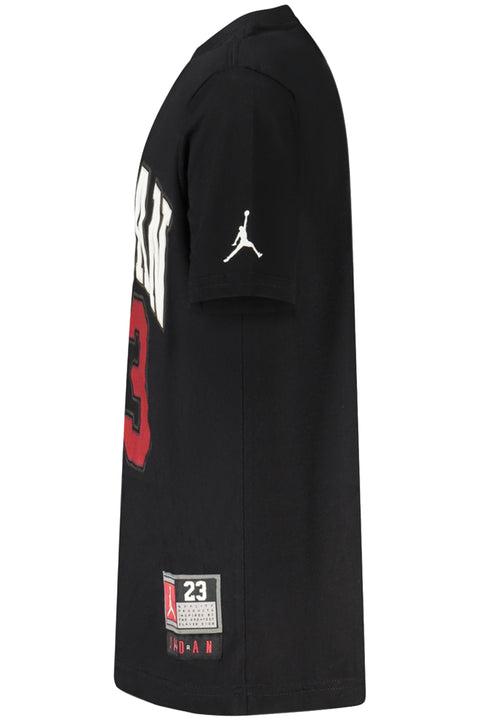 Jordan T-Shirt Maniche Corte Bambino Nero
