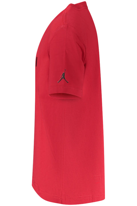 Jordan T-Shirt Maniche Corte Bambino Rosso