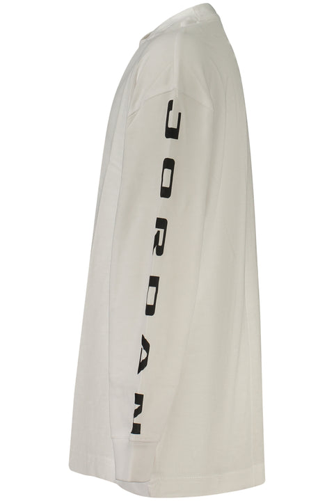 Jordan T-Shirt Maniche Lunghe Bambino Bianco