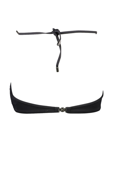 Karl Lagerfeld Beachwear Costume Parte Sopra Donna Nero