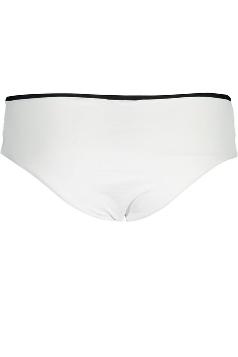 Karl Lagerfeld Beachwear Costume Parte Sotto Donna Bianco