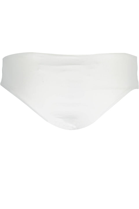 Karl Lagerfeld Beachwear Costume Parte Sotto Donna Bianco
