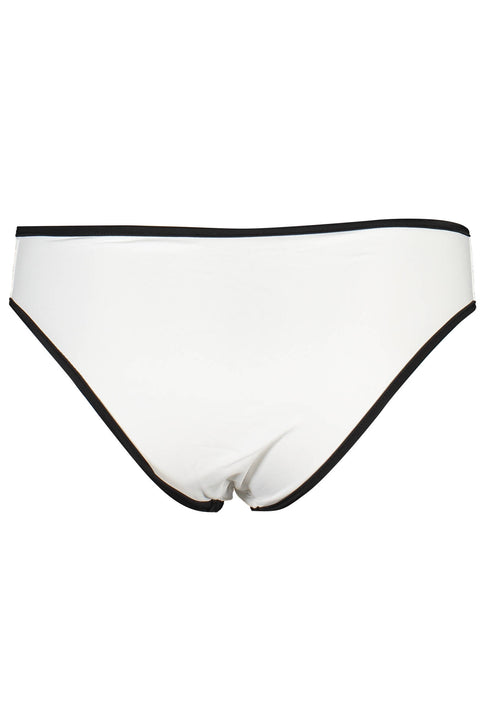 Karl Lagerfeld Beachwear Costume Parte Sotto Donna Bianco
