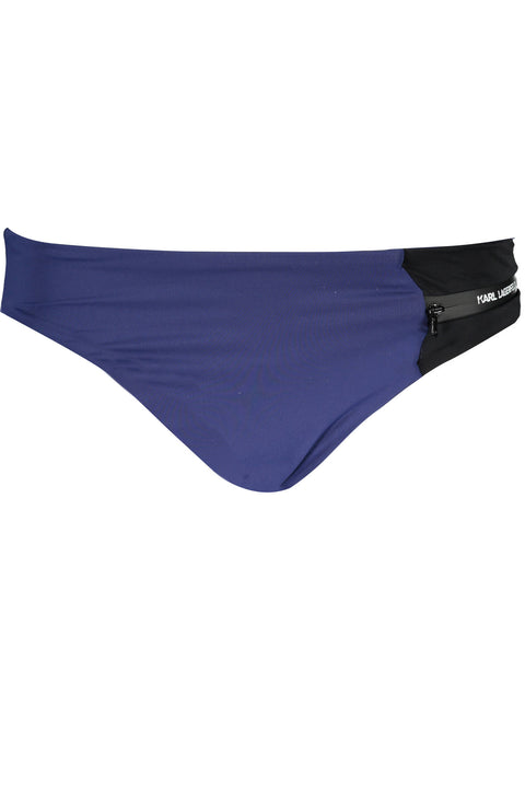 Karl Lagerfeld Beachwear Costume Parte Sotto Donna Blu