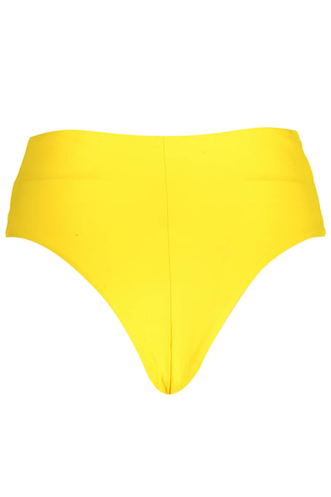 Karl Lagerfeld Beachwear Costume Parte Sotto Donna Giallo