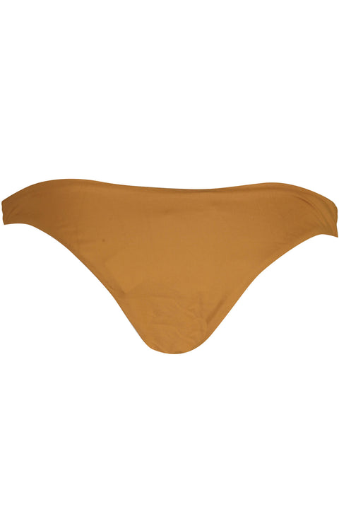 Karl Lagerfeld Beachwear Costume Parte Sotto Donna Marrone