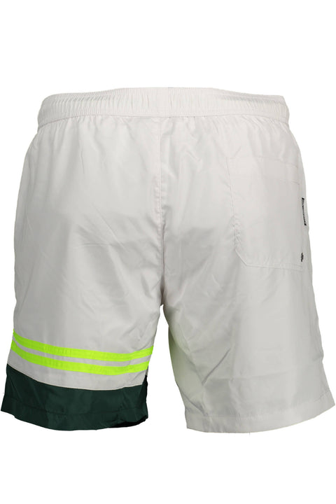 Karl Lagerfeld Beachwear Costume Parte Sotto Uomo Bianco