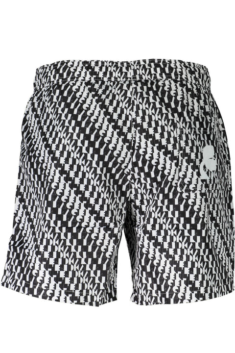 Karl Lagerfeld Beachwear Costume Parte Sotto Uomo Bianco