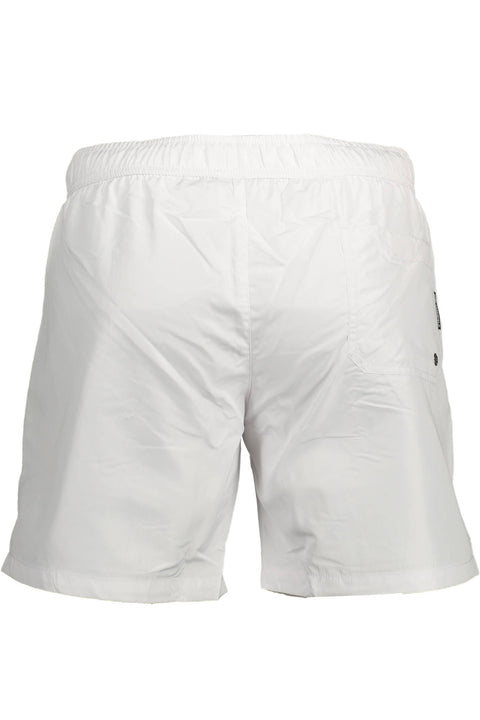 Karl Lagerfeld Beachwear Costume Parte Sotto Uomo Bianco