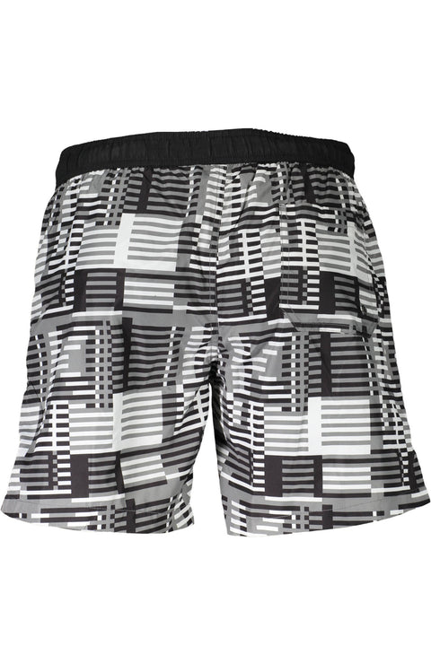 Karl Lagerfeld Beachwear Costume Parte Sotto Uomo Nero