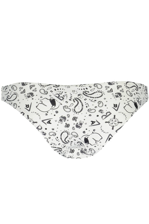 Karl Lagerfeld Costume Parte Sotto Donna Bianco