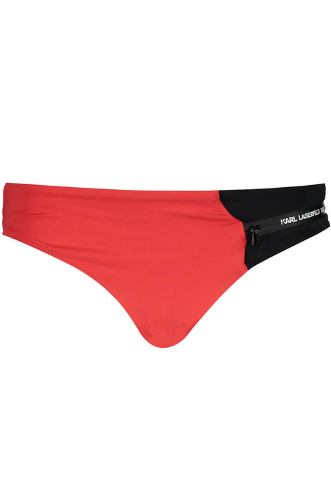 Karl Lagerfeld Costume Parte Sotto Donna Rosso