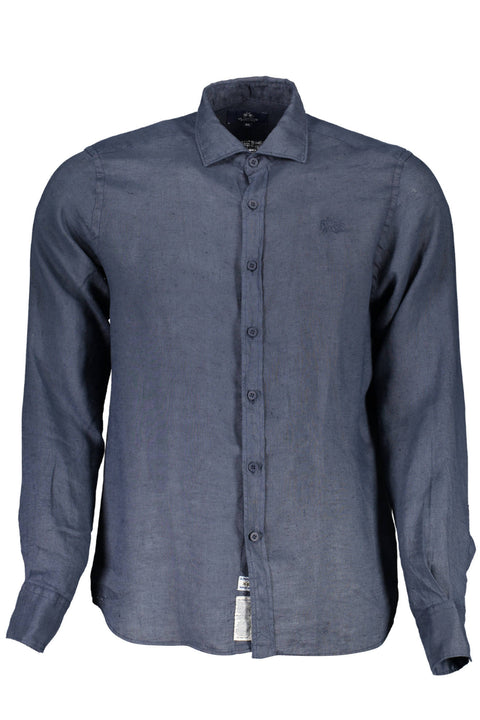 La Martina Camicia Maniche Lunghe Uomo Blu