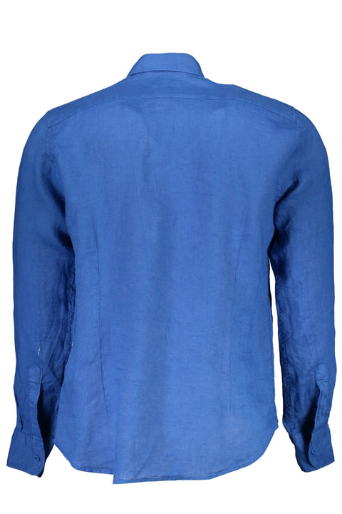 La Martina Camicia Maniche Lunghe Uomo Blu