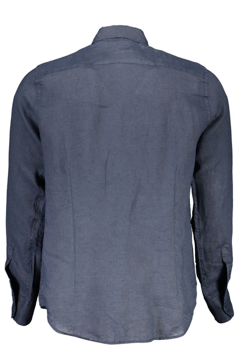 La Martina Camicia Maniche Lunghe Uomo Blu