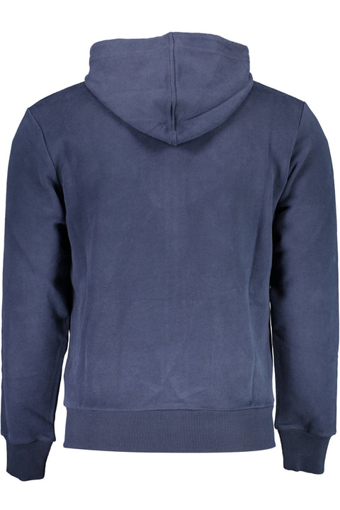 La Martina Felpa Con Zip Uomo Blu
