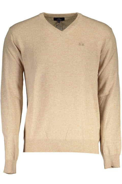 La Martina Maglione Uomo Beige