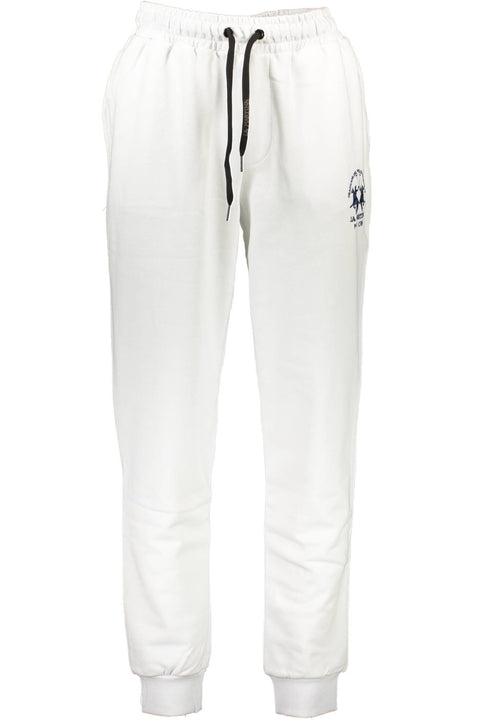 La Martina Pantalone Uomo Bianco