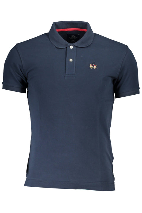 La Martina Polo Maniche Corte Uomo Blu
