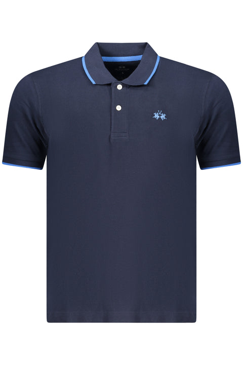 La Martina Polo Maniche Corte Uomo Blu