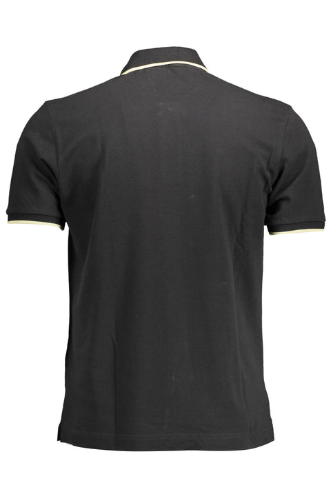 La Martina Polo Maniche Corte Uomo Nero