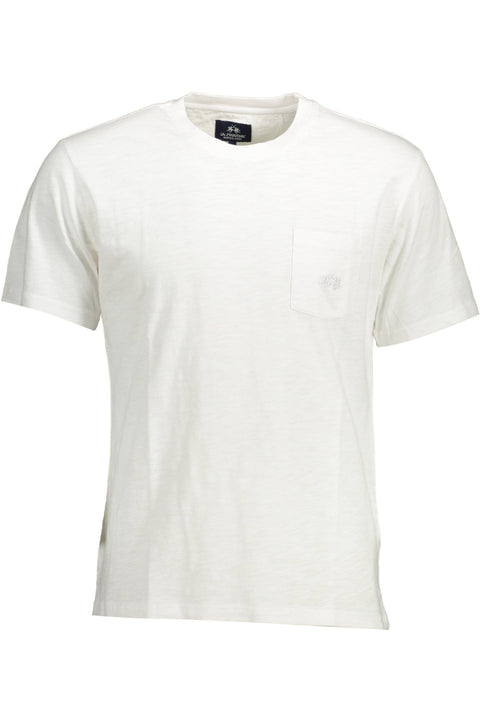 La Martina T-Shirt Maniche Corte Uomo Bianco