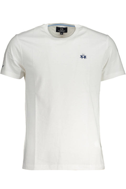 La Martina T-Shirt Maniche Corte Uomo Bianco