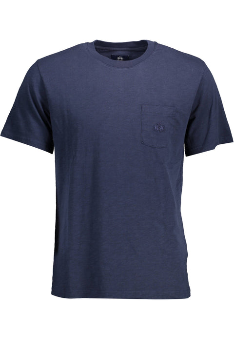 La Martina T-Shirt Maniche Corte Uomo Blu
