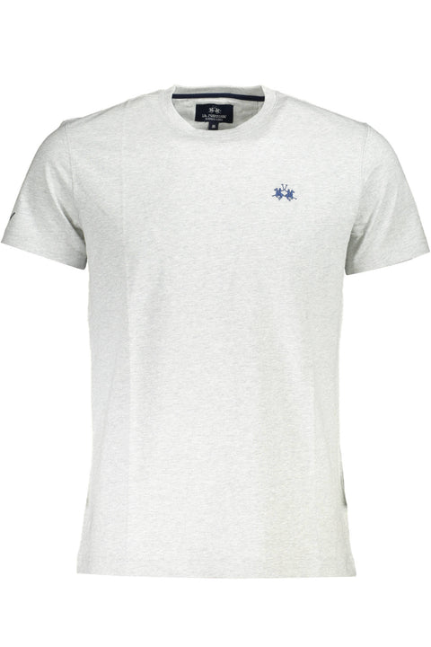 La Martina T-Shirt Maniche Corte Uomo Grigio