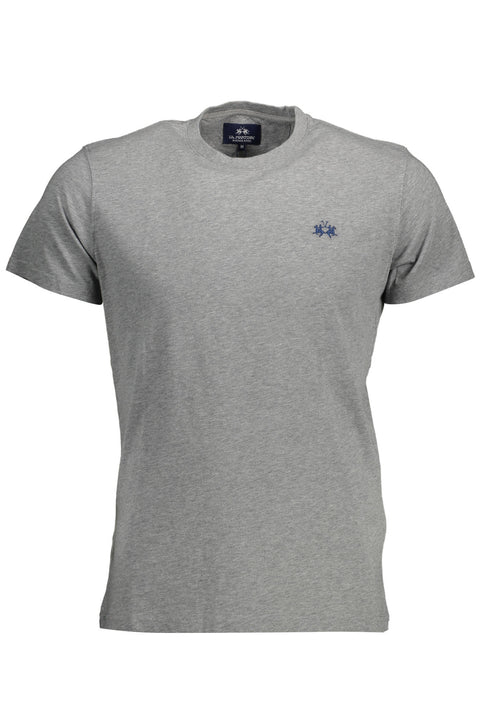 La Martina T-Shirt Maniche Corte Uomo Grigio