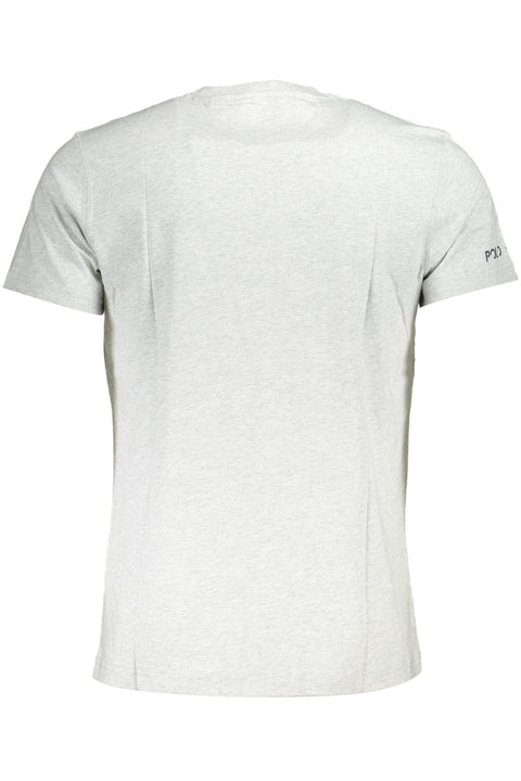 La Martina T-Shirt Maniche Corte Uomo Grigio
