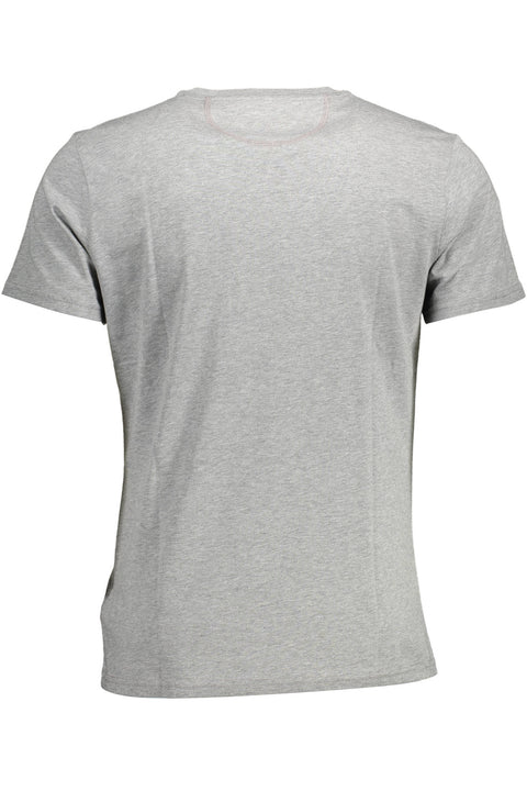 La Martina T-Shirt Maniche Corte Uomo Grigio