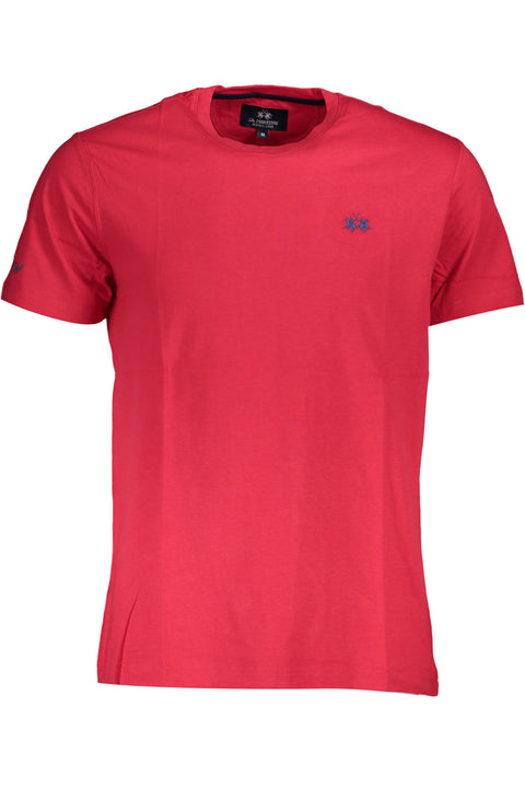 La Martina T-Shirt Maniche Corte Uomo Rosso