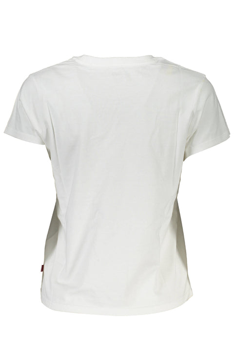 Levi's T-Shirt Maniche Corte Donna Bianco