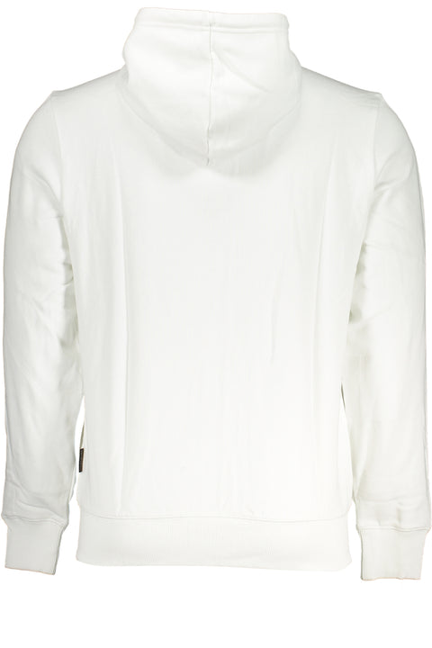 Napapijri Felpa Con Zip Uomo Bianco