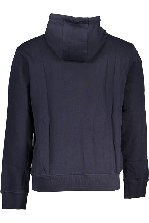 Napapijri Felpa Con Zip Uomo Blu