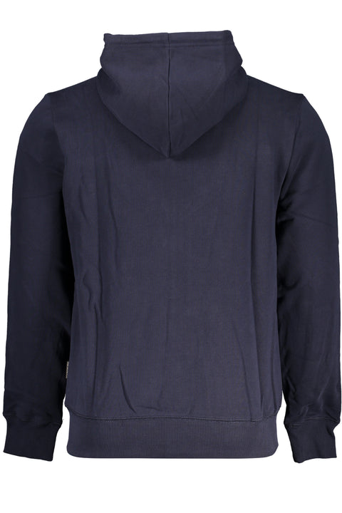 Napapijri Felpa Con Zip Uomo Blu