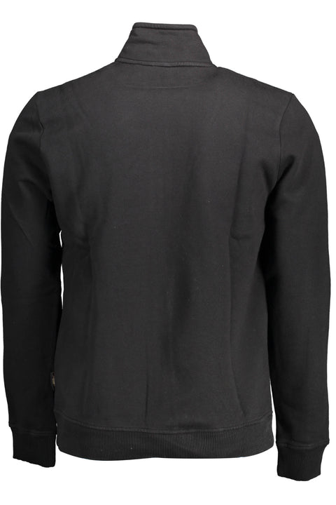 Napapijri Felpa Con Zip Uomo Nero