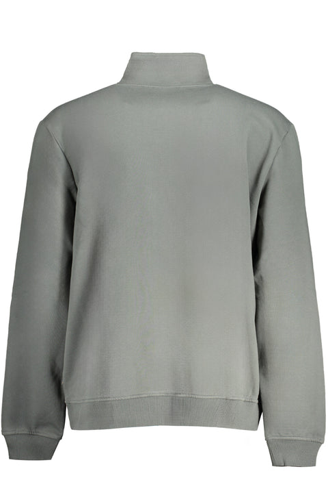 Napapijri Felpa Con Zip Uomo Verde